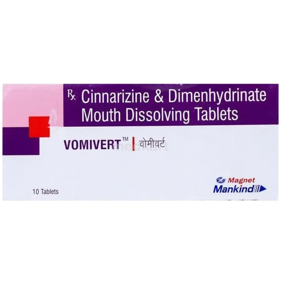 vomivert tablet 10's